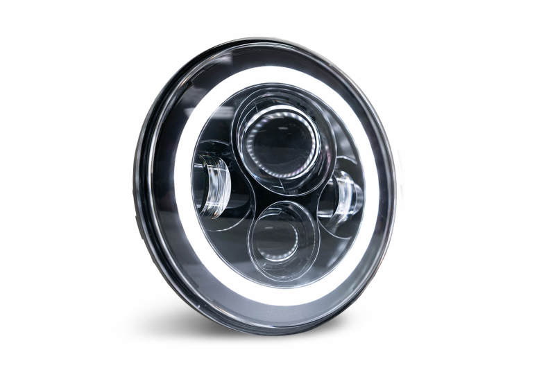 DV8 Offroad 07-18 Jeep Wrangler JK LED Projector Headlights w/ Angel E