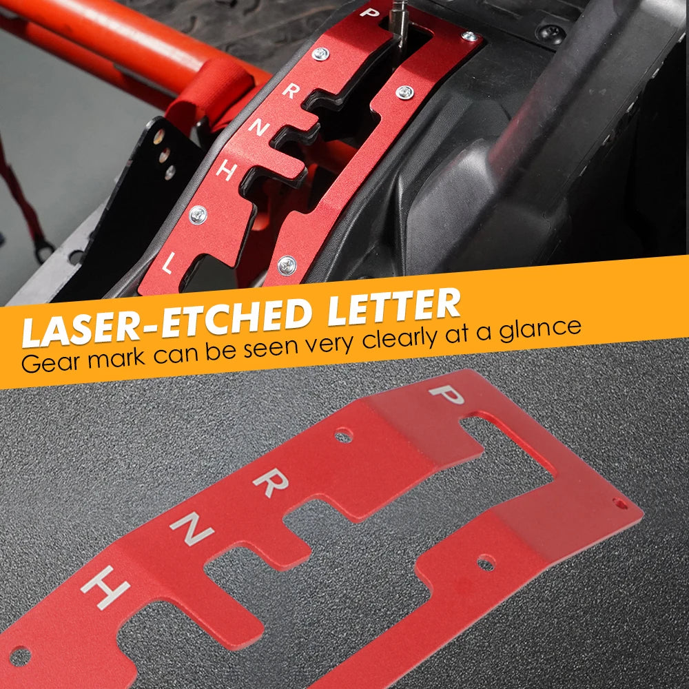 CAN AM Shift Shifter Gate Plate
