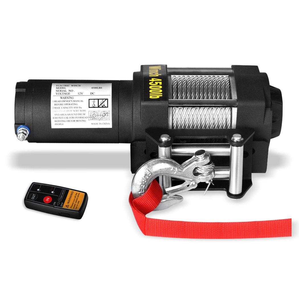 Wireless Electric Winch 4500 LBS / 2041KGS 12V