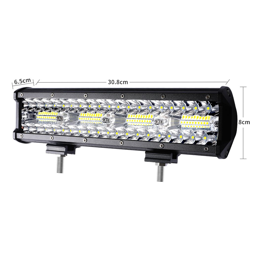 LED Light Bar Work Flood Spot Beam Lamp Offroad Caravan Camping Strip