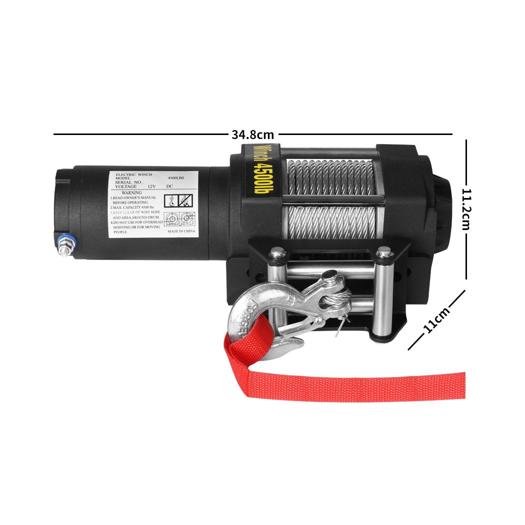 Wireless Electric Winch 4500 LBS / 2041KGS 12V