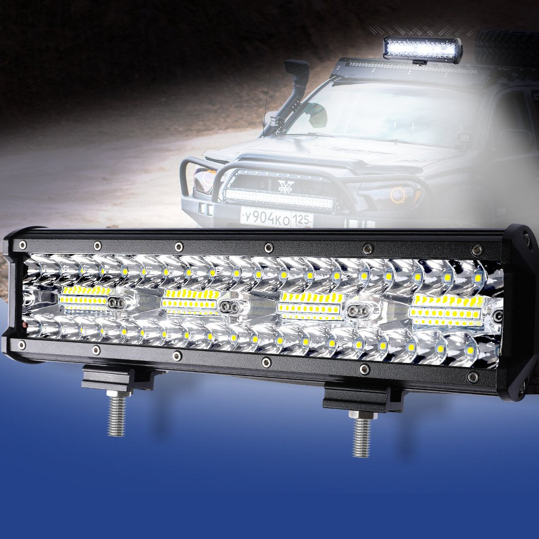 LED Light Bar Work Flood Spot Beam Lamp Offroad Caravan Camping Strip