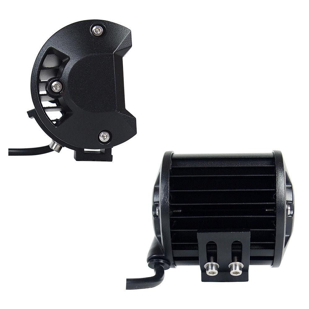 4inch CREE LED Light Bar Flood Beam Offroad