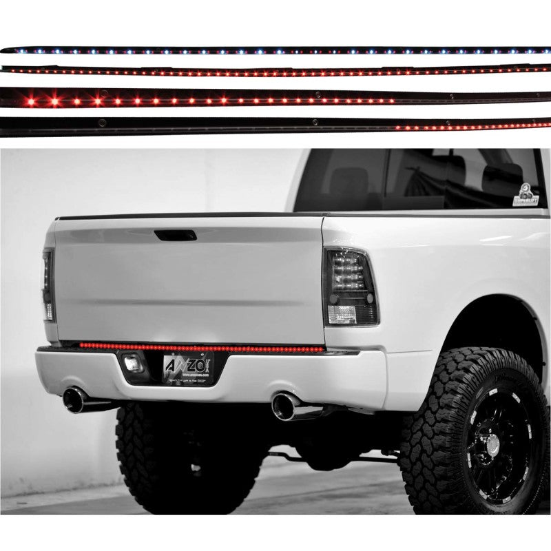 ANZO LED Tailgate Bar Universal LED Tailgate Bar w/ Amber Scanning,