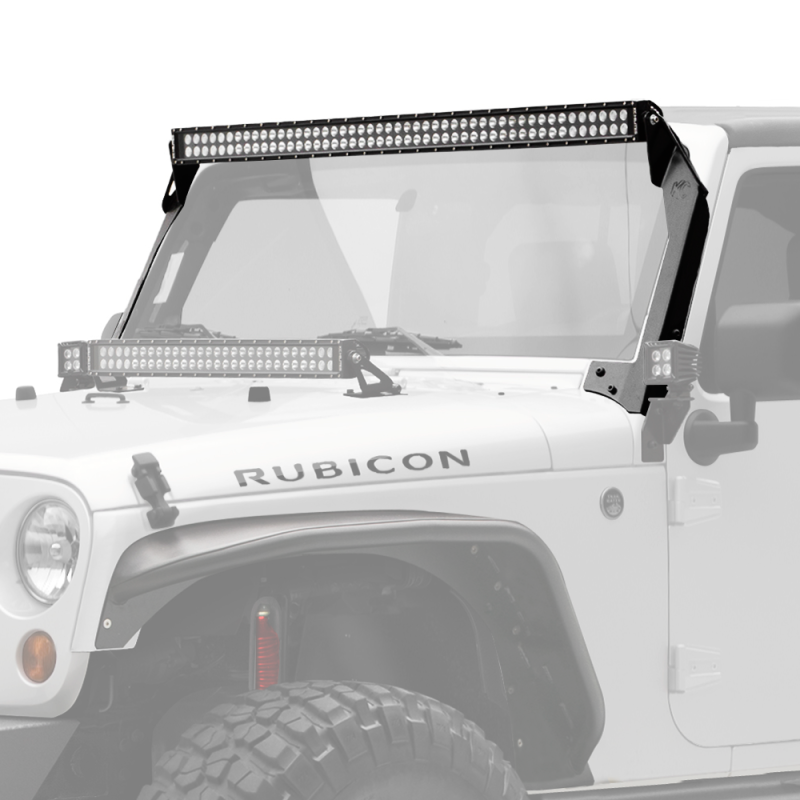 KC HiLiTES 07-18 Jeep JK 50in. C-Series C50 LED Light Bar w/Overhead