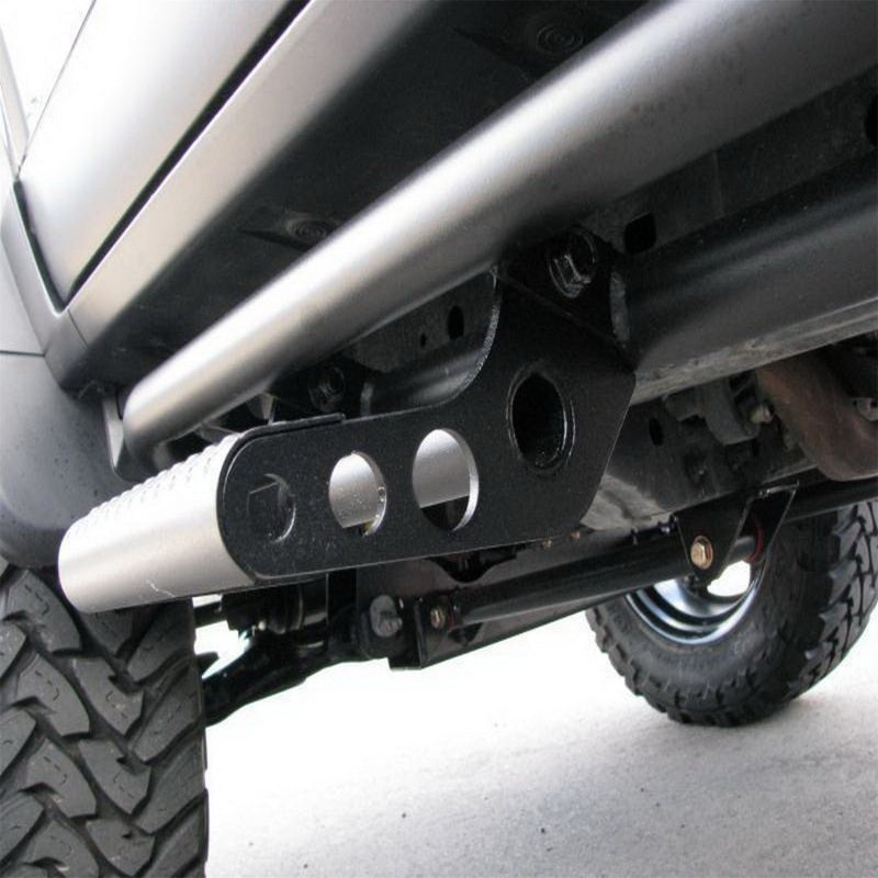 N-Fab RKR Step System 07-17 Jeep Wrangler JK 4 Door All - Tex. Black -