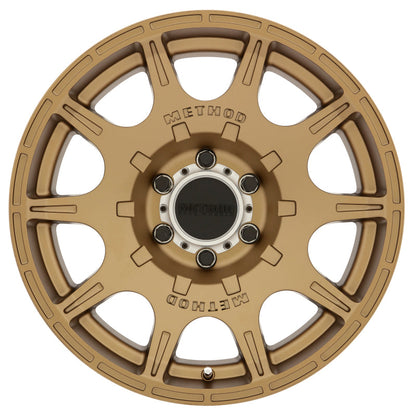 Method MR308 Roost 17x8.5 0mm Offset 6x5.5 106.25mm CB Method Bronze