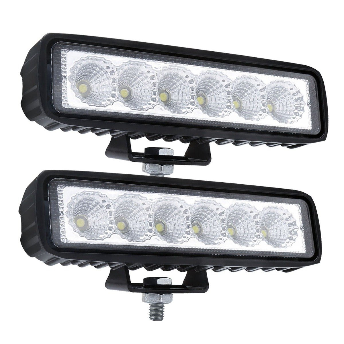 OffRoad Light Bar Flood2 x 6inch 18W LED