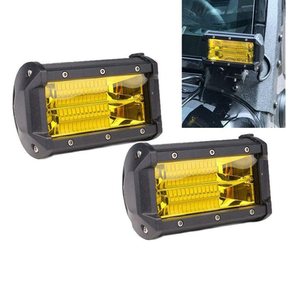 2x 5inch Flood LED Light Bar