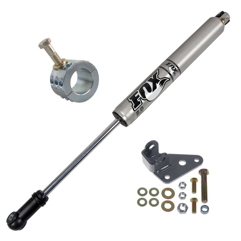 Synergy 07-18 Jeep Wrangler JK/JKU Fox Steering Stabilizer Relocation