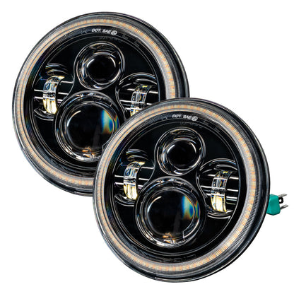 Oracle 07-18 Jeep Wrangler JK Switchback LED Halo Headlights -