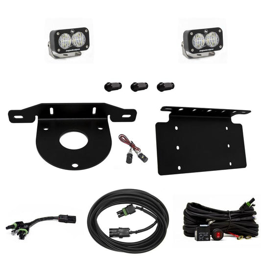 Baja Designs 2021+ Ford Bronco Dual S2 Sport W/C Reverse Kit w/Lic