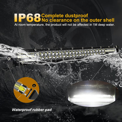 Nlpearl Light Bar Light 60W 120W 180W 240W Super Slim