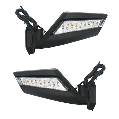 2pcs Mirror with LED Turn Signal Light