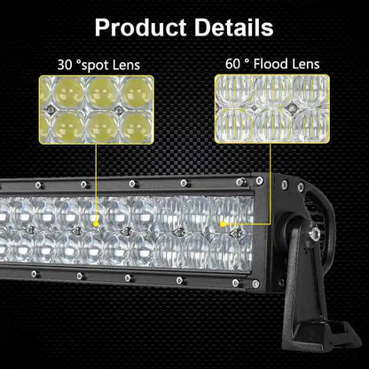 CREK 5D Curved  Off Road Light Kit