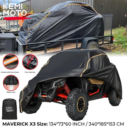 2 Doors UTV Storage Cover Can Am Maverick X3