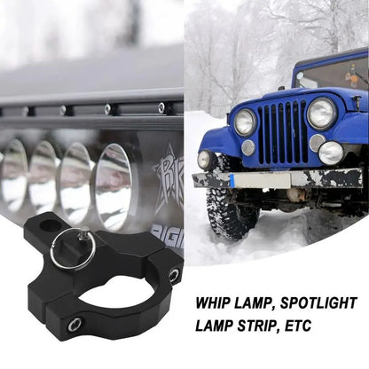 Adjustable Whip Light Mount 1.75 To 2in