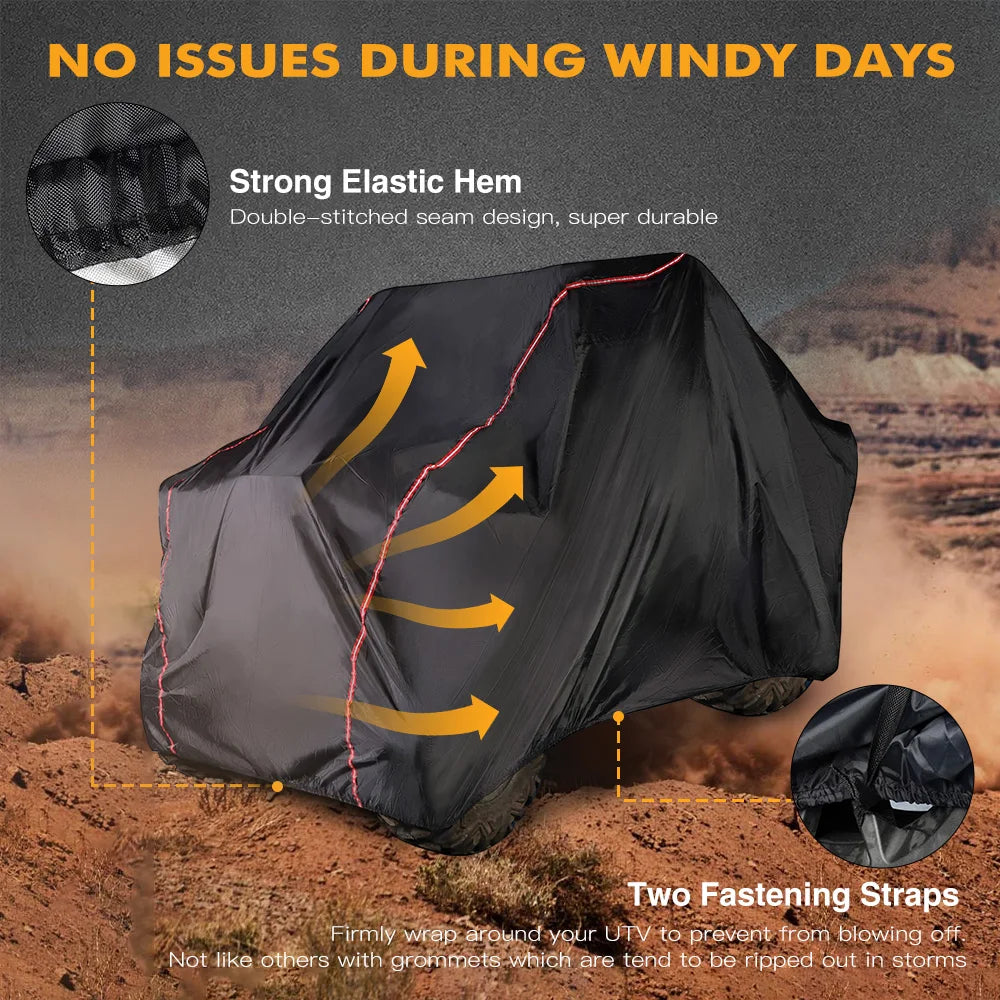 NICECNC Vehicle Storage UTV Cover For Polaris /Can-AM/HONDA