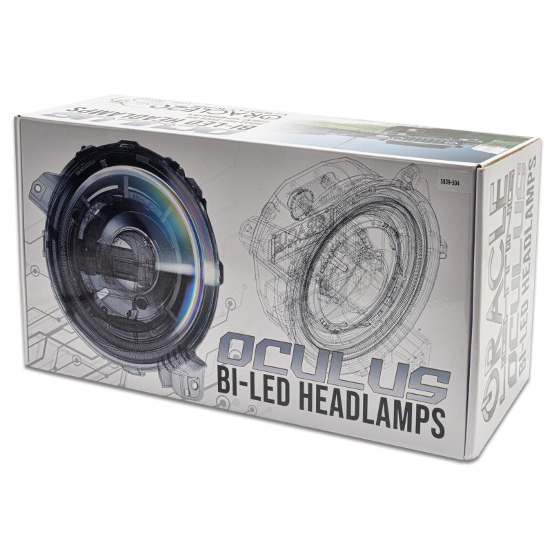 Oracle Oculus Bi-LED Projector Headlights for Jeep JL/Gladiator JT -