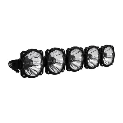 KC HiLiTES Polaris RZR 32in. Pro6 Gravity LED 5-Light 100w Combo Beam