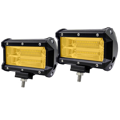 2x 5inch Flood LED Light Bar