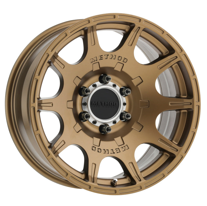 Method MR308 Roost 17x8.5 0mm Offset 6x5.5 106.25mm CB Method Bronze