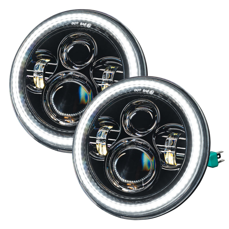 Oracle 07-18 Jeep Wrangler JK Switchback LED Halo Headlights -