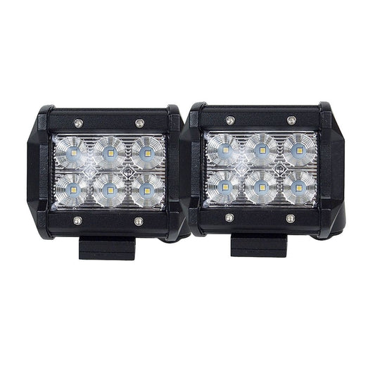 4inch CREE LED Light Bar Flood Beam Offroad