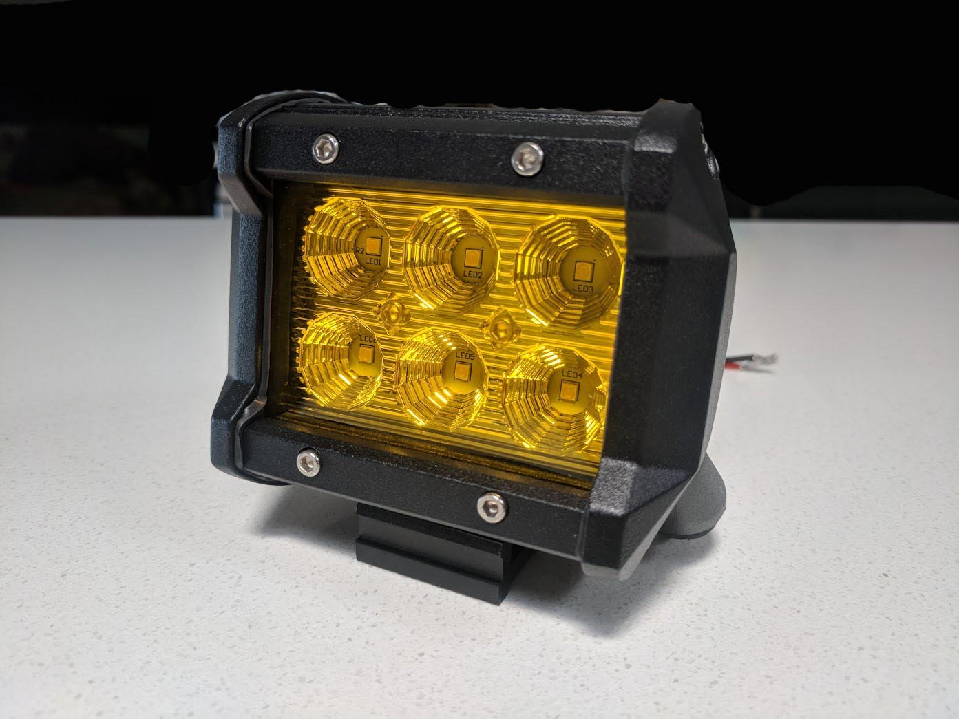 2x 4inch Flood LED Light Bar